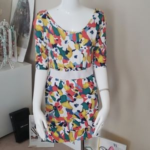 Bcbg generation flower dress size small